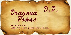 Dragana Popac vizit kartica